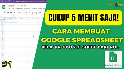 bikin|Cara menggunakan Google Spreadsheet